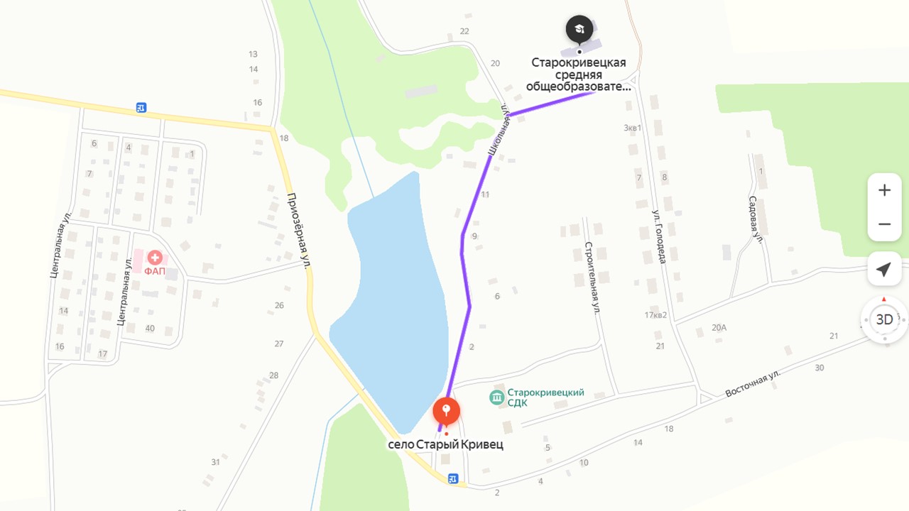 Схема проезда.